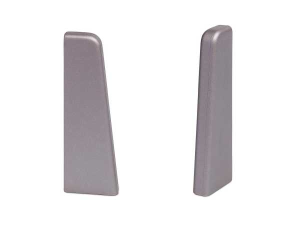 Endstücke für MEGA-Profil (20 x 58 mm) Aluminium